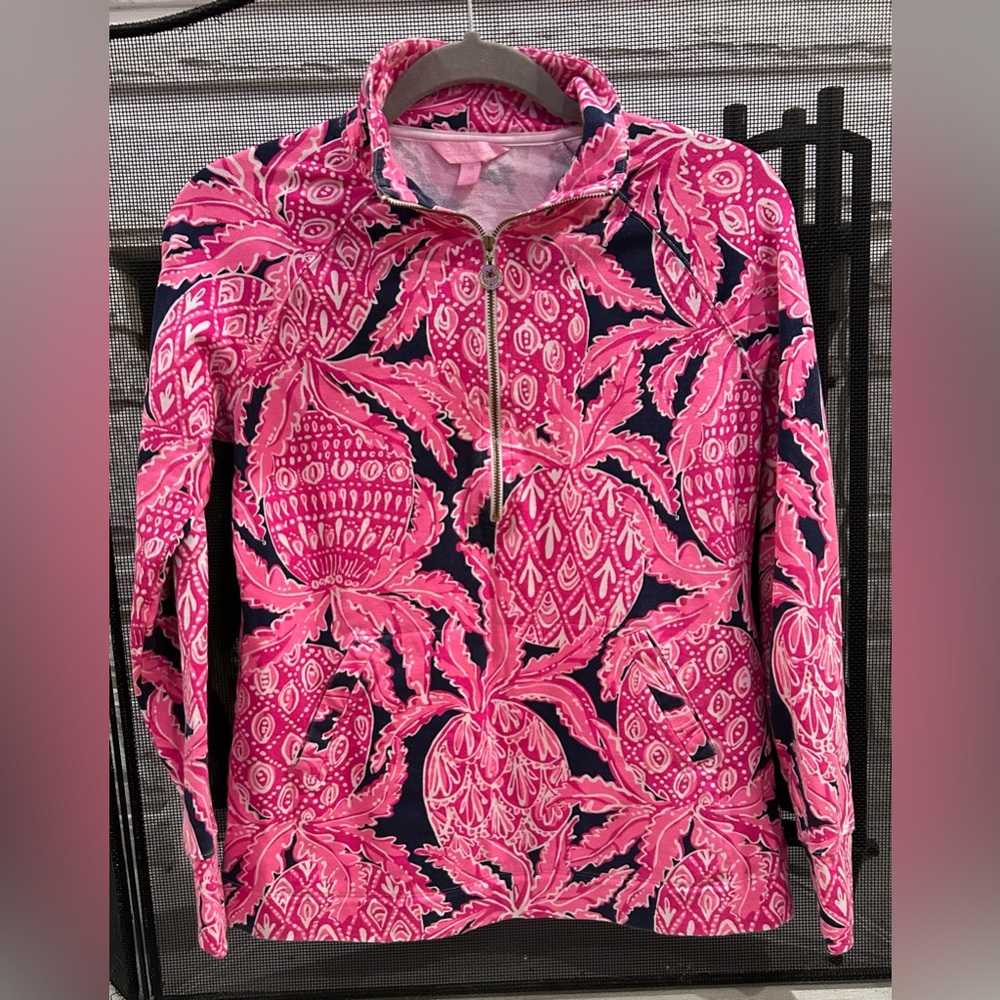 Lilly Pulitzer Skipper Popover Track Jacket - Size XS